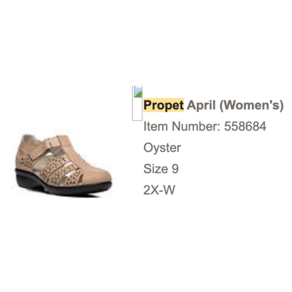 Propet April Flats (9XX)